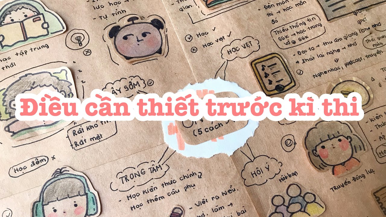 Top 5 điều cần làm để đạt điểm cao khi thi học kì